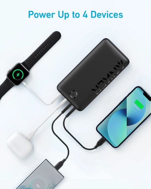 شاحن متنقل 347 Power Core بسعة 40000 مللي أمبير وقوة 30 واط | أسود شاحن متنقل 347 Power Core بسعة 40000 مللي أمبير وقوة 30 واط | أسود